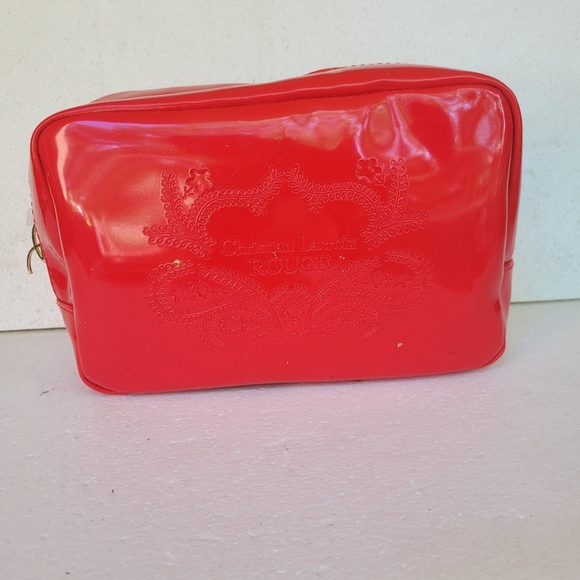 Sale! RARE! Christian Lacroix Designer Cosmetic Bag - Picture 2 of 9
